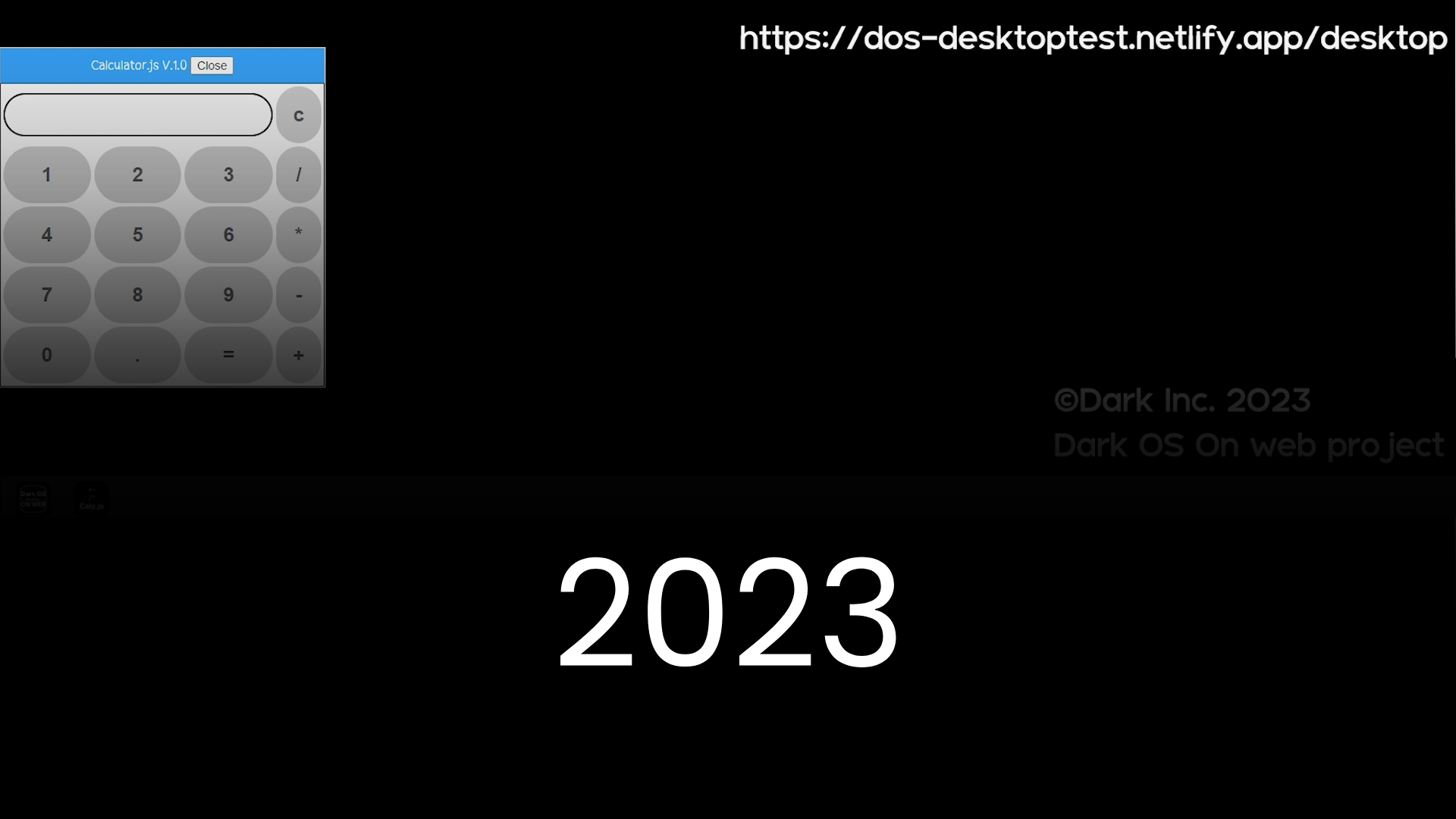 Dark Inc. timeline milestone for 2023
